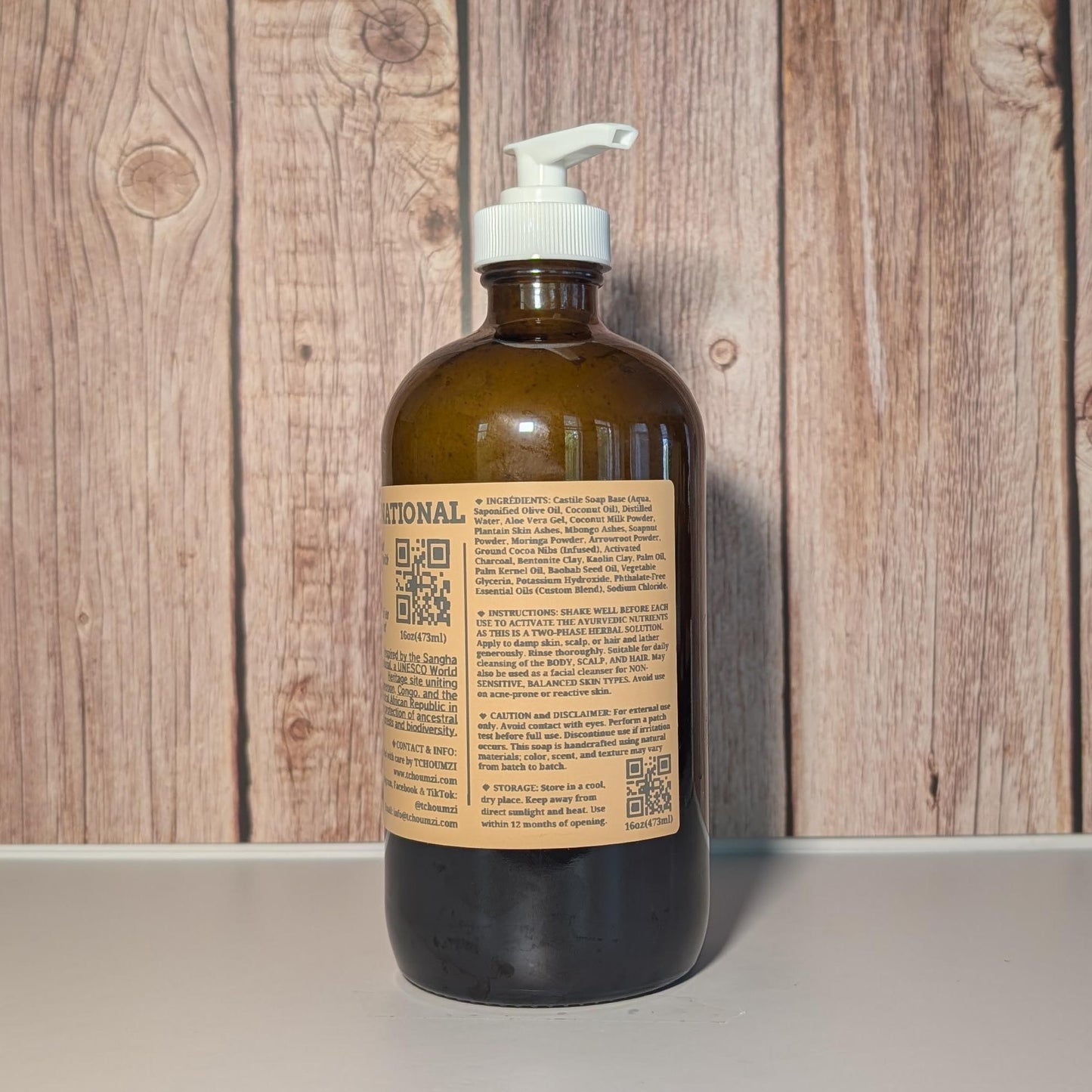 Sangha Trinational - Liquid Castile Soap - 473ml