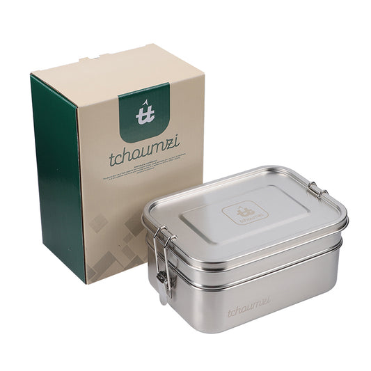 Vintage Stainless Steel Container Lunch box 1000ml