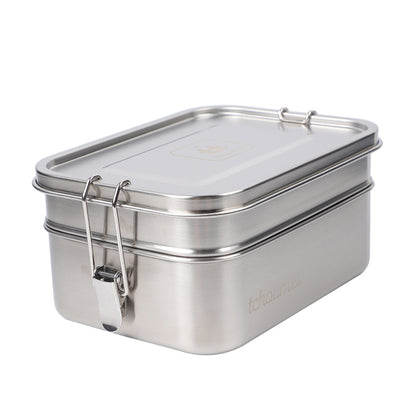 Vintage Stainless Steel Container Lunch box 1000ml